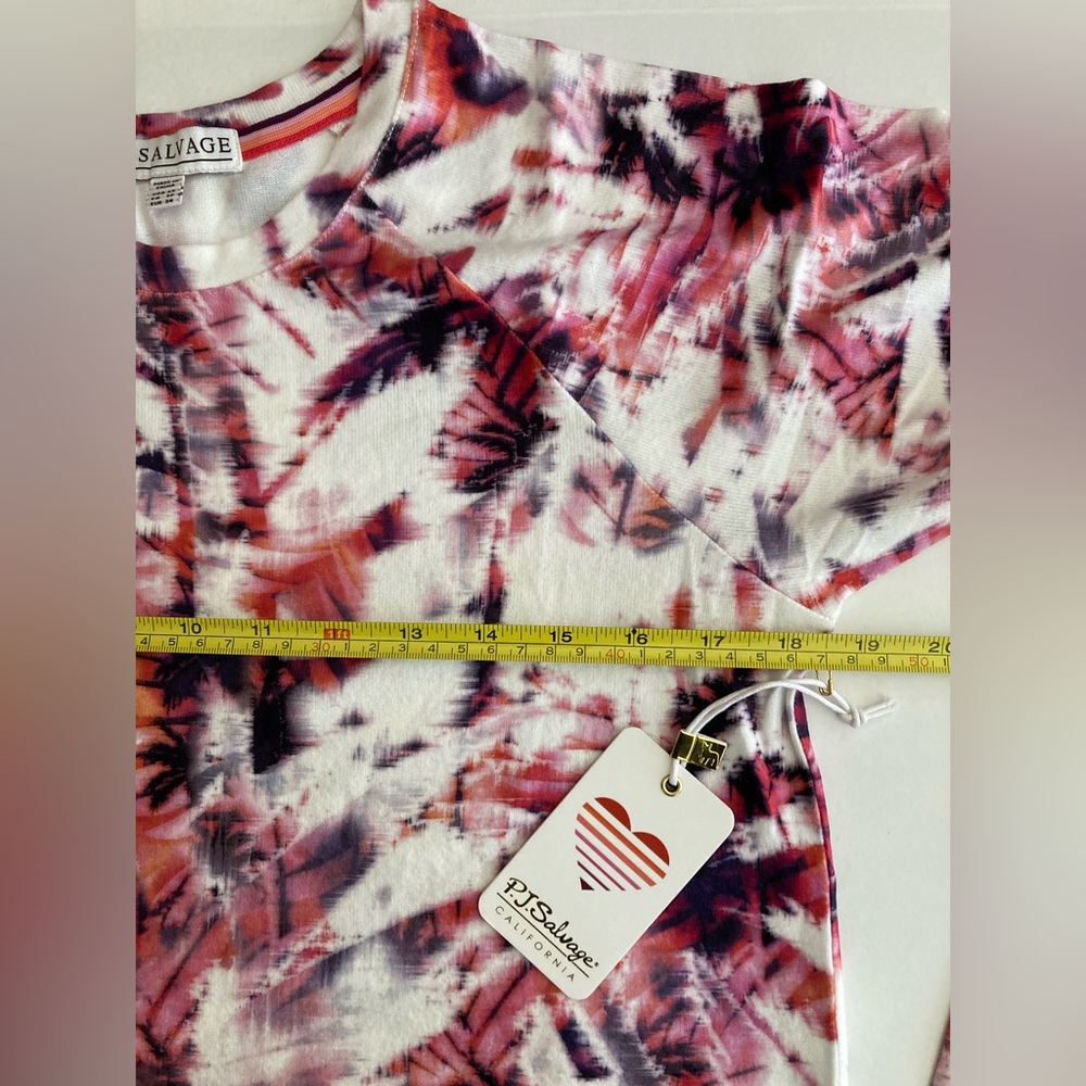 P.J. Salvage | NWT Women’s Palm Printed Lounge Top - Picture 7 of 7